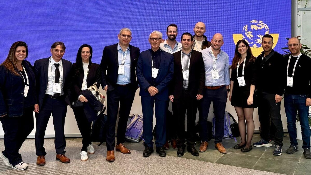 Israel Haifa medical school group of students