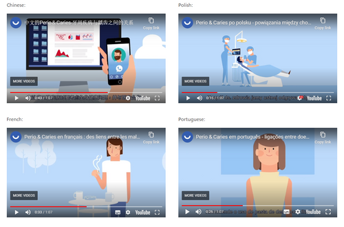 EFP releases Perio & Caries animation in 10 languages