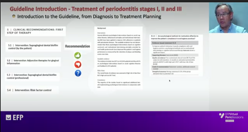 Mariano Sanz answers questions on EFP clinical practice guideline