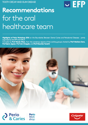 Brochure empowers the oral-healthcare team to tackle gum disease and caries