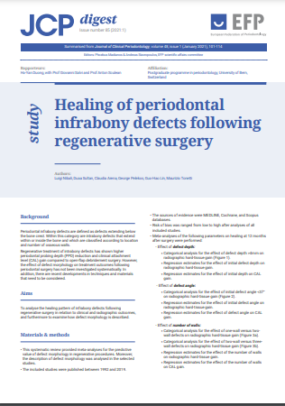 Defect morphology ‘can help predict outcomes following regenerative surgery’