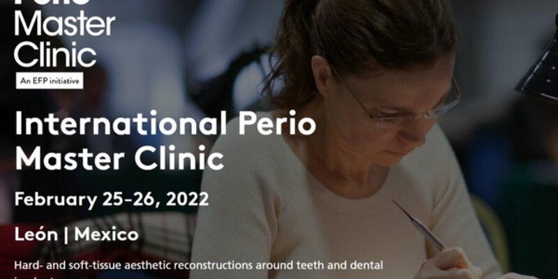 Final programme for International Perio Master Clinic 2022 has been published