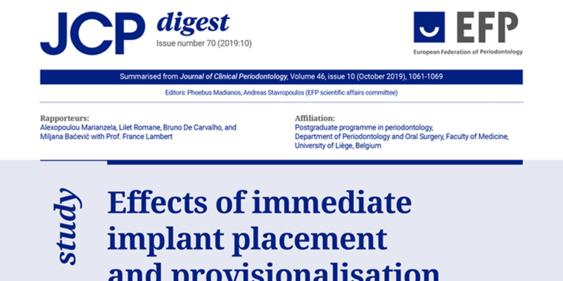 Immediate provisional implants ‘do not increase aesthetic outcome’