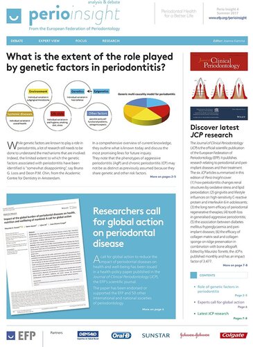 New-look Perio Insight magazine puts spotlight on genetics and highlights latest periodontal research