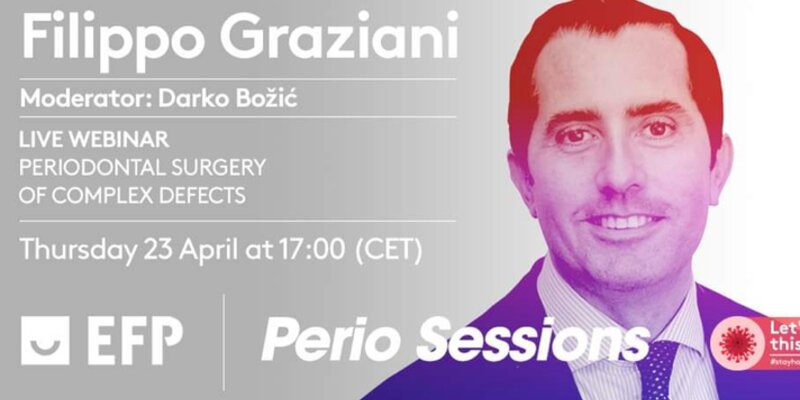 Filippo Graziani’s EFP Perio Sessions live webinar was viewed in 84 countries