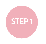 Graphic saying Step 1