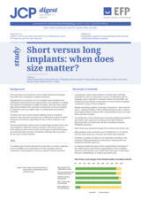 Short versus long implants: when does size matter?