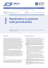 Mastication in patients with periodontitis